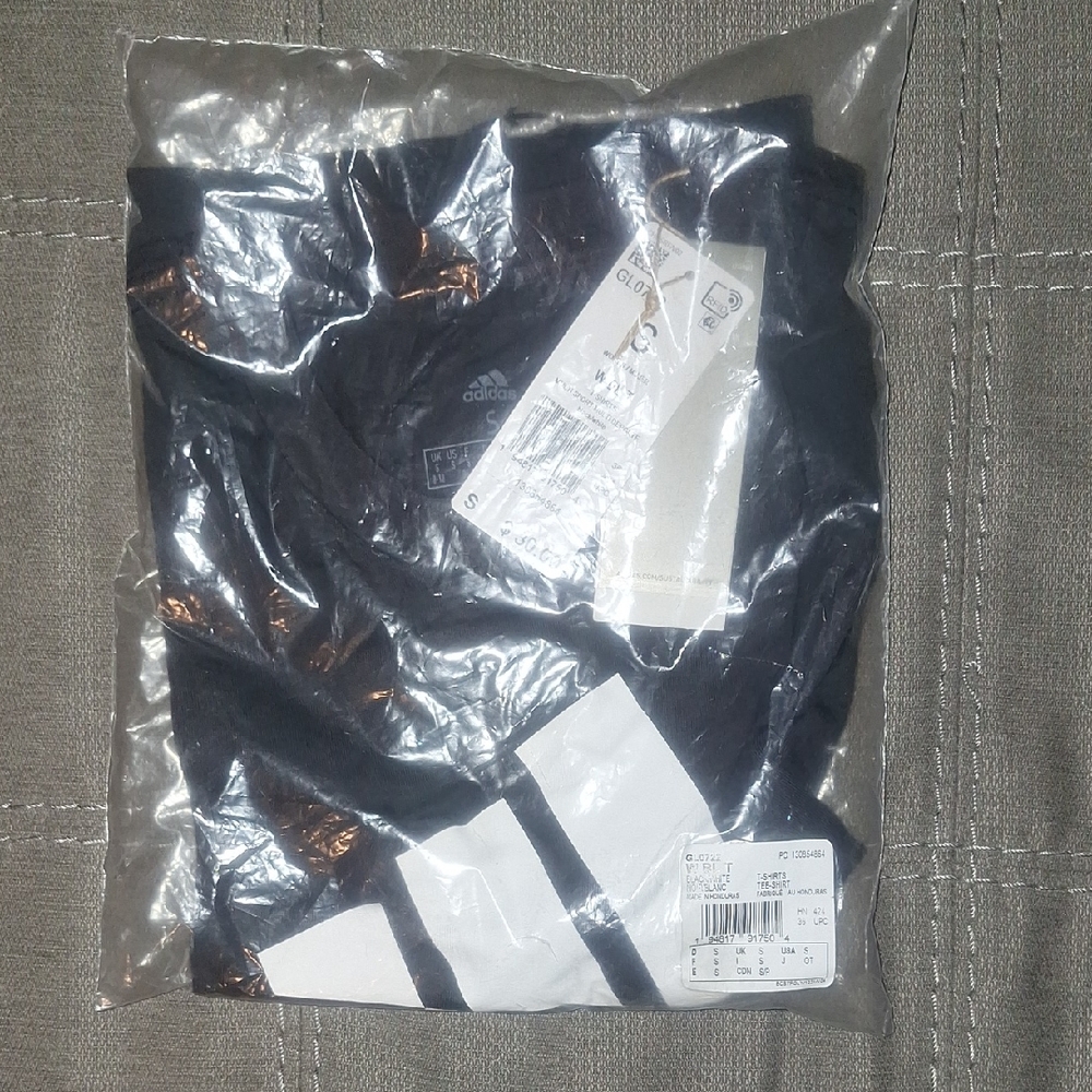 Adidas Black and White Sports Jacket